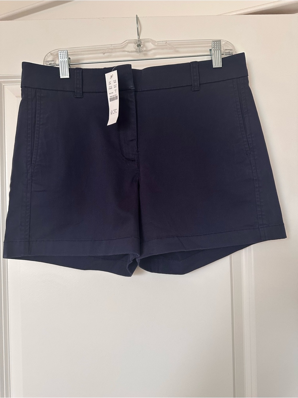 J.Crew 4" Chino Shorts – Navy Blue – Women's Size 8 - Picture 2 of 14